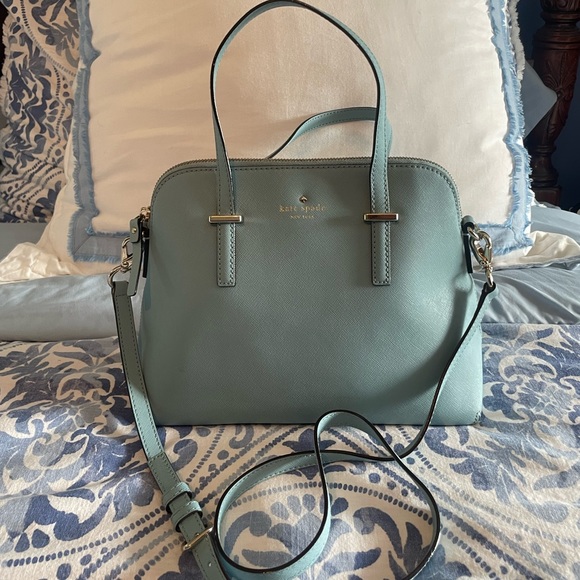 Kate Spade light blue hand bag - Picture 1 of 8